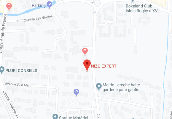 Plan d'accès L'Isle-sur-la-Sorgue
